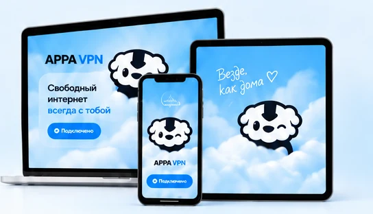 Иллюстрация APPA VPN на устройствах из предоставленного макета